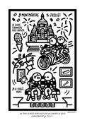 Souvenirs Essentiels - Illustration personnalisée A4