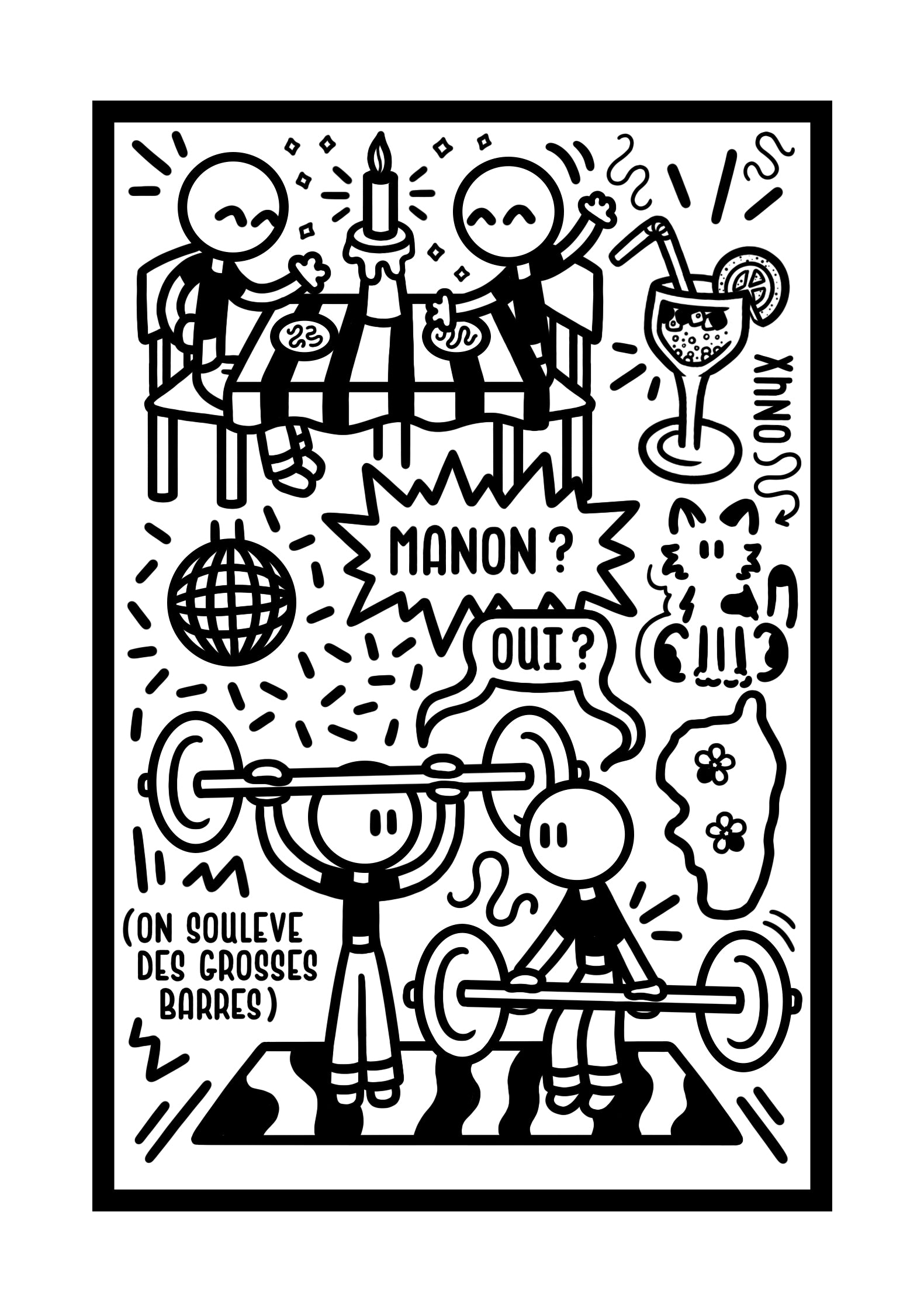 Illustration Personnalisée - Réservation